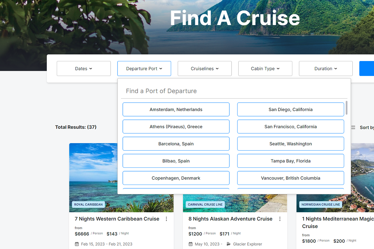 Original Homeport Interface